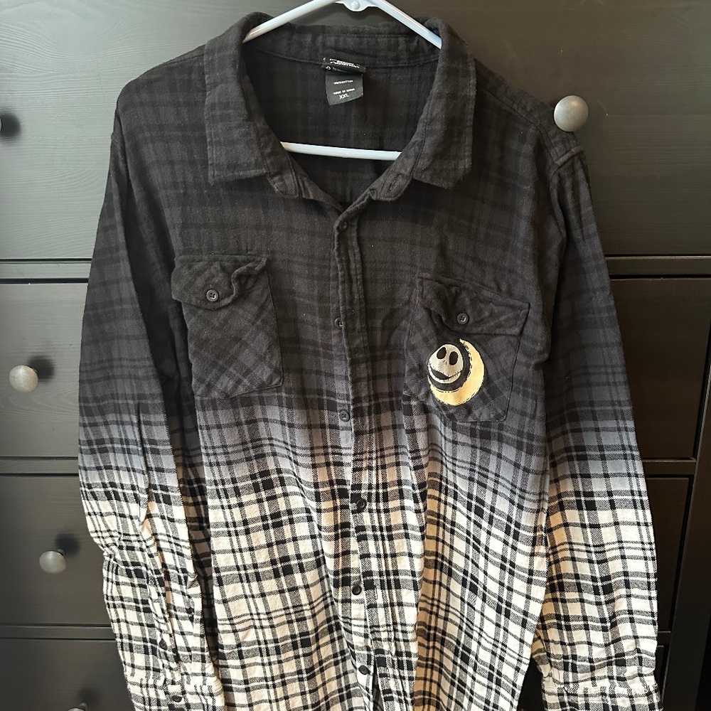 Nightmare Before Christmas flannel